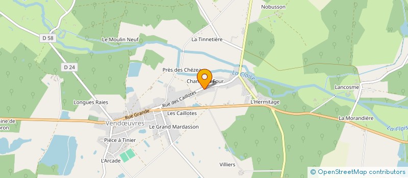 localisation de l'entreprise MADAME AUDREY KERSKENS à VENDOEUVRES