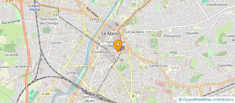 localisation de l'entreprise MADAME AUDREY KHOURY  LE MANS