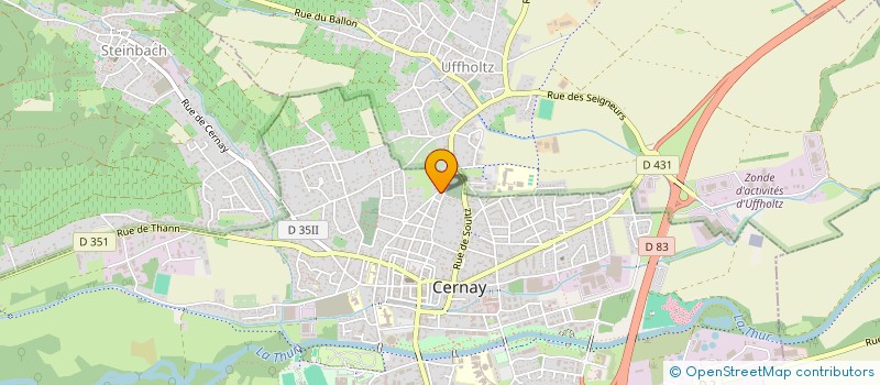 localisation de l'entreprise MADAME AUDREY KNECHT  UFFHOLTZ