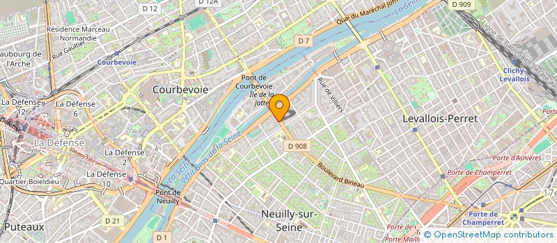 localisation de l'entreprise MADAME AUDREY LAAGE à NEUILLY-SUR-SEINE
