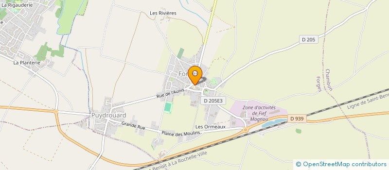 localisation de l'entreprise MADAME AUDREY LABARRIERE  FORGES