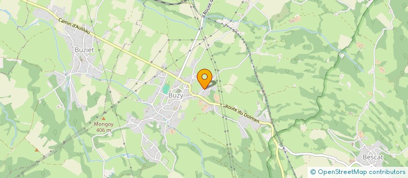 localisation de l'entreprise MADAME AUDREY LABAT  BUZY