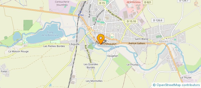 localisation de l'entreprise MADAME AUDREY LAFFORGUE à BROU