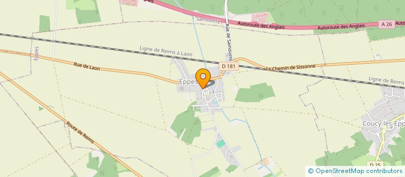 localisation de l'entreprise MADAME AUDREY LAGORIO  EPPES