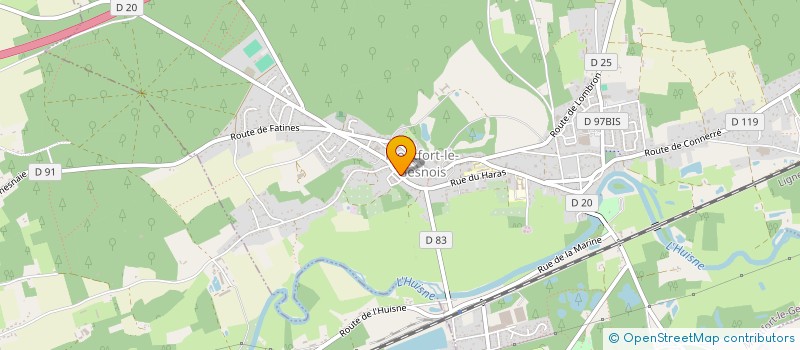 localisation de l'entreprise MADAME AUDREY LAIGNEL  MONTFORT LE GESNOIS