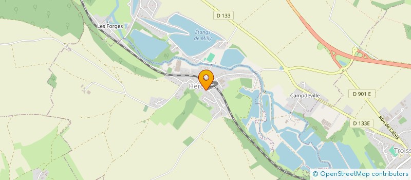 localisation de l'entreprise MADAME AUDREY LAIGNIER  HERCHIES