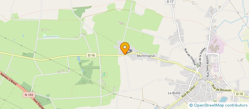 localisation de l'entreprise MADAME AUDREY LAILLER  CAMPBON