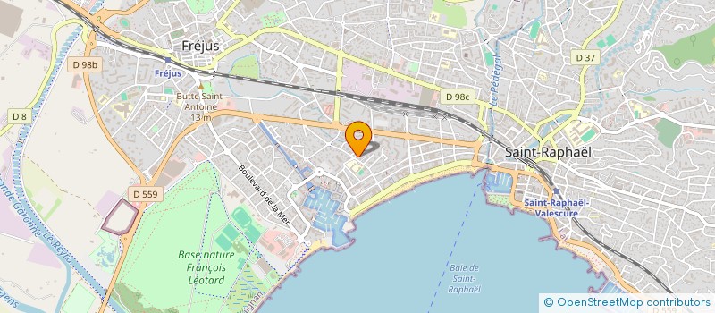 localisation de l'entreprise MADAME AUDREY LAITENBERGER à FREJUS