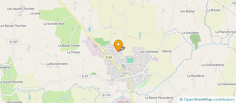 localisation de l'entreprise MADAME AUDREY LAMBERT  BAIS