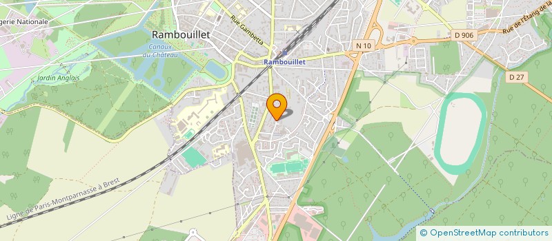 localisation de l'entreprise MADAME AUDREY LANGEVIN à RAMBOUILLET
