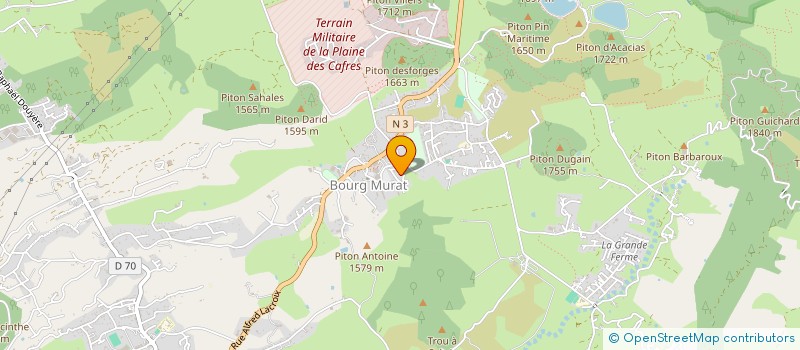 localisation de l'entreprise MADAME AUDREY LANGLET  LE TAMPON