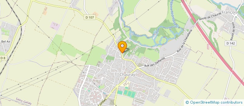 localisation de l'entreprise MADAME AUDREY LAPEYRE  CHAURAY