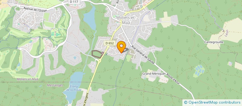 localisation de l'entreprise MADAME AUDREY LARRIEU  MOLIETS-ET-MAA