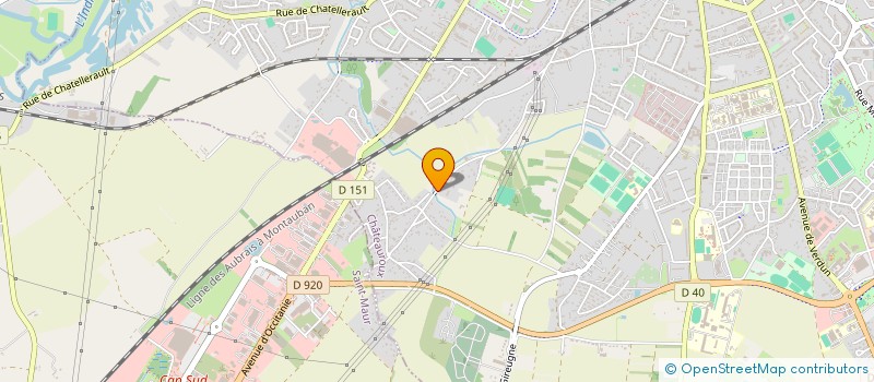 localisation de l'entreprise MADAME AUDREY LAU à CHATEAUROUX