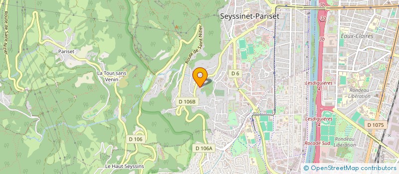 localisation de l'entreprise MADAME AUDREY LAUCHET  SEYSSINET-PARISET