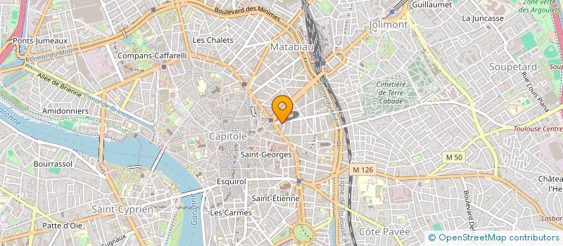 localisation de l'entreprise MADAME AUDREY LAURENT à TOULOUSE