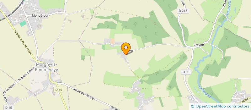 localisation de l'entreprise MADAME AUDREY LE DU  BLAINVILLE-CREVON