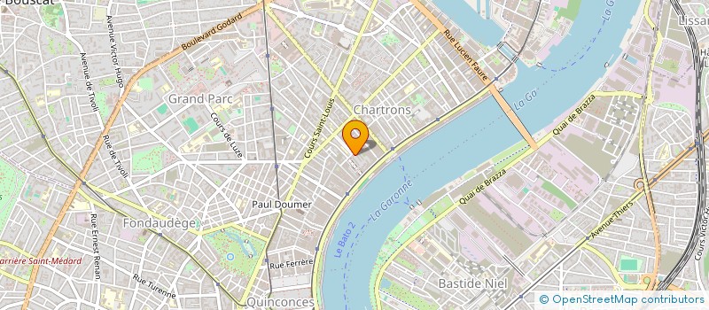 localisation de l'entreprise MADAME AUDREY LE FRANCOIS  BORDEAUX