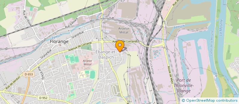 localisation de l'entreprise MADAME AUDREY LE GOFF  FLORANGE