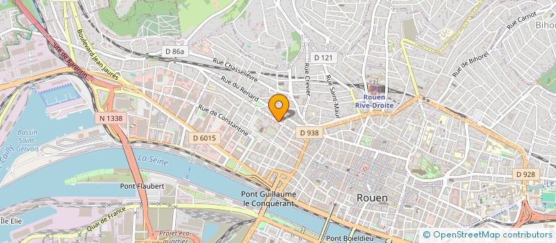 localisation de l'entreprise MADAME AUDREY LE LEVIER  ROUEN