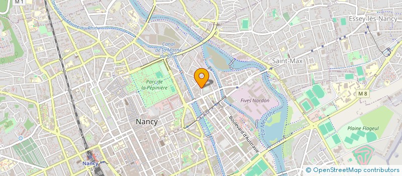 localisation de l'entreprise MADAME AUDREY LE LIGEOUR  NANCY