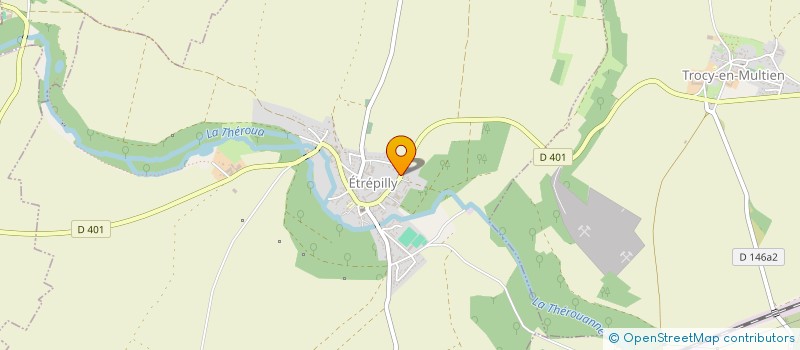 localisation de l'entreprise MADAME AUDREY LE SORNE  ETREPILLY