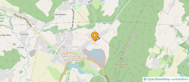 localisation de l'entreprise MADAME AUDREY LE TANNOU  SAINT-ETIENNE-DE-CROSSEY