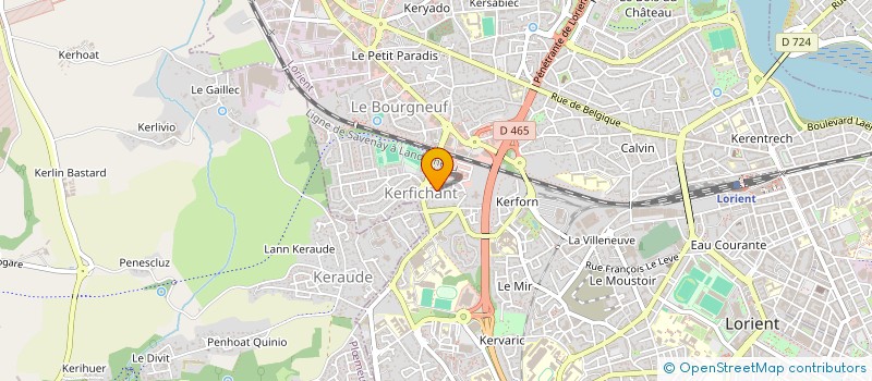 localisation de l'entreprise MADAME AUDREY LE TIEC  LORIENT
