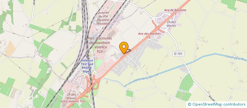 localisation de l'entreprise MADAME AUDREY LEBEAU  ALIXAN