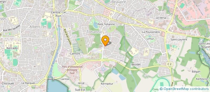 localisation de l'entreprise MADAME AUDREY LECLERCQ  LE TOUR-DU-PARC