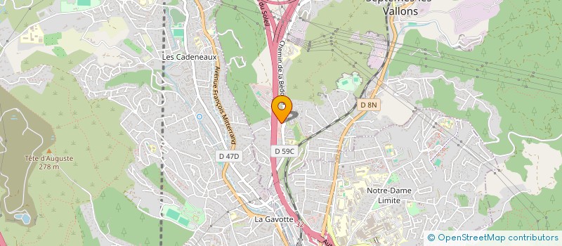 localisation de l'entreprise MADAME AUDREY LECLERCQ à AUBAGNE