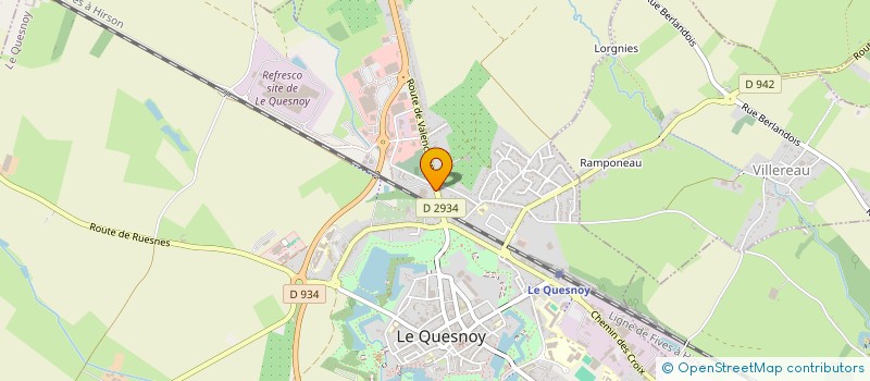 localisation de l'entreprise MADAME AUDREY LECOEUVRE  LE QUESNOY