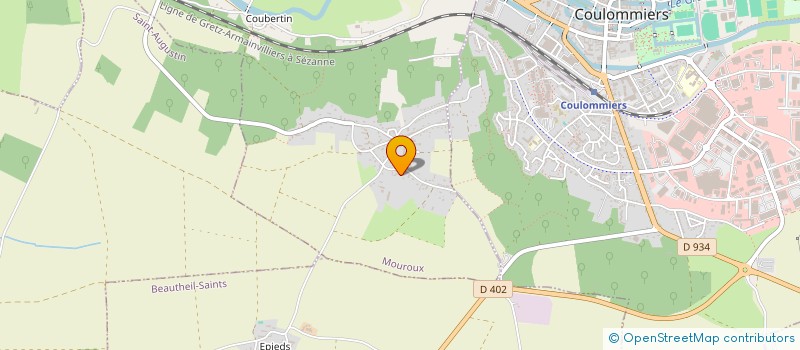 localisation de l'entreprise MADAME AUDREY LECOINTRE  MOUROUX