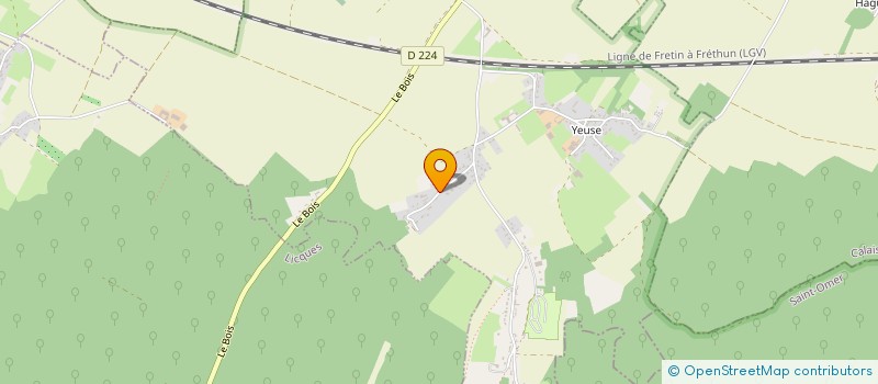 localisation de l'entreprise MADAME AUDREY LEFEBVRE  LANDRETHUN-LES-ARDRES