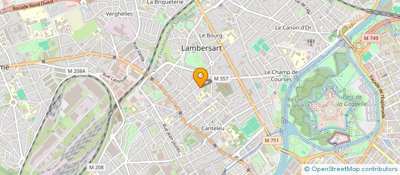 localisation de l'entreprise MADAME AUDREY LEFEBVRE à LAMBERSART