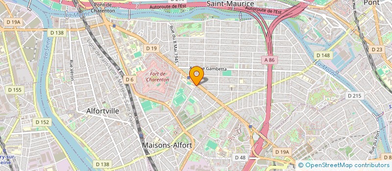 localisation de l'entreprise MADAME AUDREY LEGRAIS à MAISONS-ALFORT