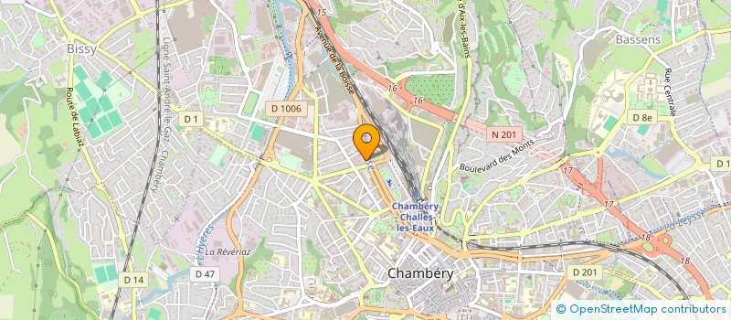 localisation de l'entreprise MADAME AUDREY LELOUP  CHAMBERY