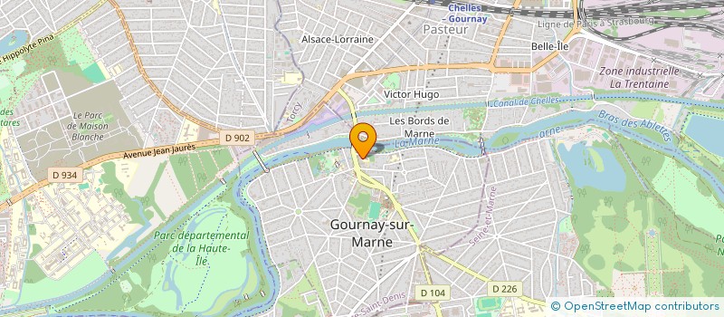 localisation de l'entreprise MADAME AUDREY LEMAITRE  MAREIL-MARLY