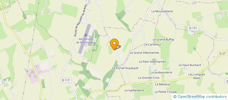 localisation de l'entreprise MADAME AUDREY LEMOINE  MONHOUDOU