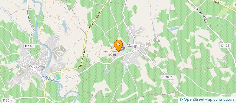 localisation de l'entreprise MADAME AUDREY LENDEL  MARGON