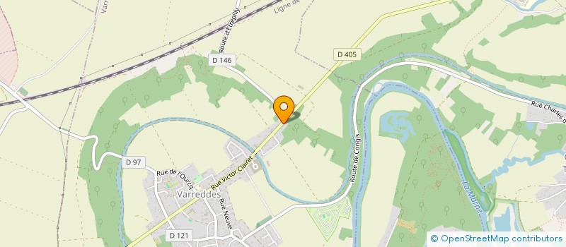 localisation de l'entreprise MADAME AUDREY LEOPOLD  VARREDDES