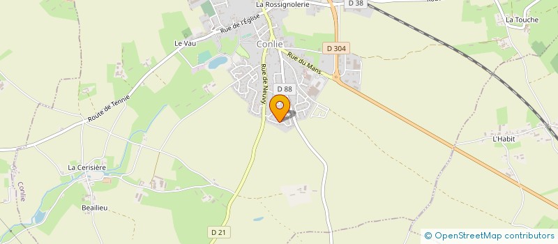 localisation de l'entreprise MADAME AUDREY LEPERT  CURES