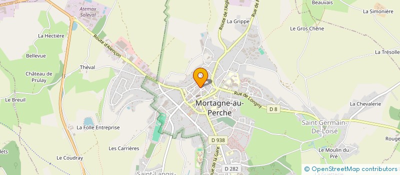 localisation de l'entreprise MADAME AUDREY LEPINAY à MORTAGNE-AU-PERCHE