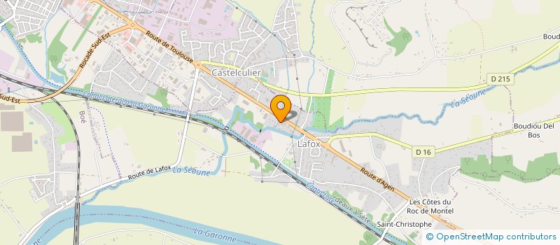 localisation de l'entreprise MADAME AUDREY LEPINETTE  LAFOX