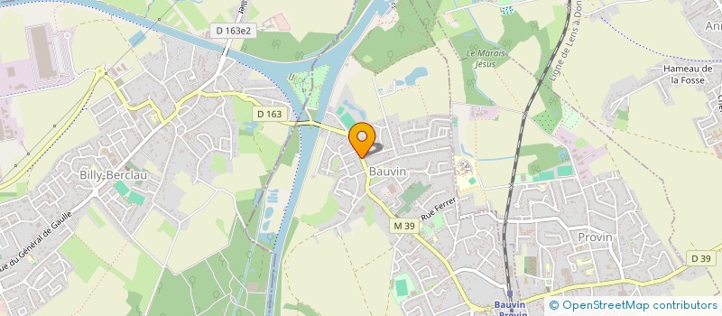 localisation de l'entreprise MADAME AUDREY LEROUX  BAUVIN