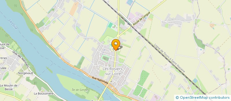 localisation de l'entreprise MADAME AUDREY LEROY à GENNES-VAL-DE-LOIRE