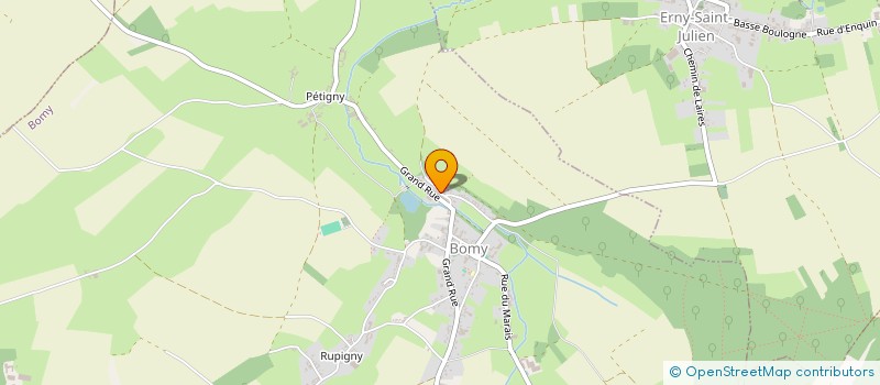 localisation de l'entreprise MADAME AUDREY LESCHAEVE  BOMY