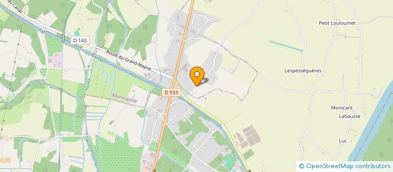 localisation de l'entreprise MADAME AUDREY LESTRADE à MARMANDE