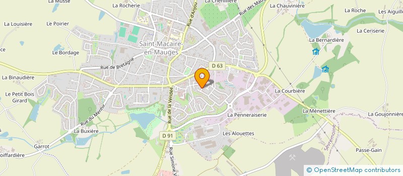 localisation de l'entreprise MADAME AUDREY LETHEULE  SEVREMOINE