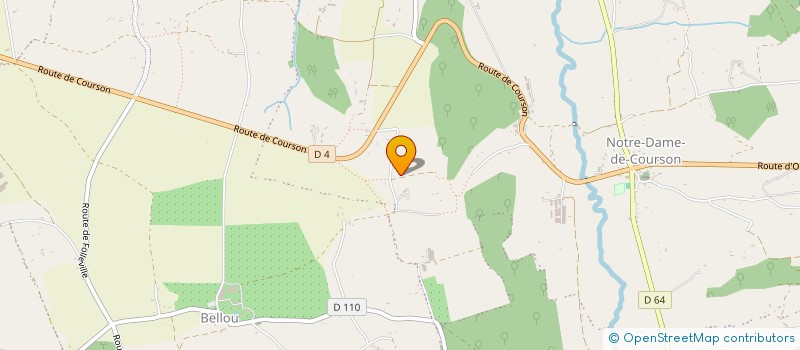 localisation de l'entreprise MADAME AUDREY LEYVAL  LE MESNIL-SIMON